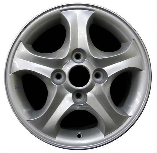 Hyundai Tiburon  2000-2001 Factory OEM Car Wheel Size 15x6 Alloy 70686.PS01.FF