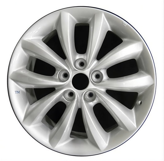 Hyundai Azera  2006-2011 Factory OEM Car Wheel Size 17x7 Alloy 70720.LS01.FF
