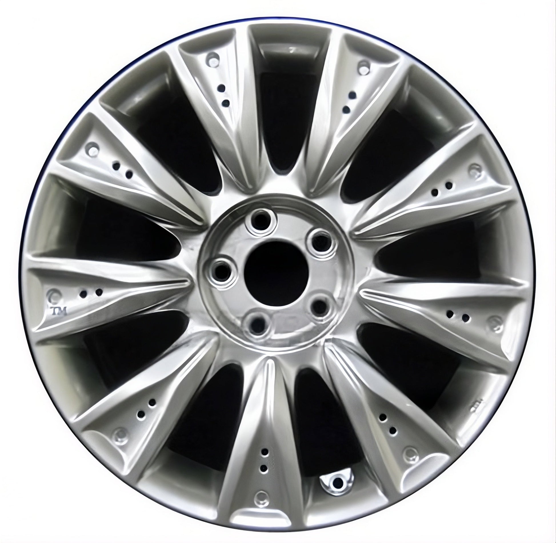 Hyundai Genesis  2009-2012 Factory OEM Car Wheel Size 18x7.5 Alloy 70771.HYPV2.FF