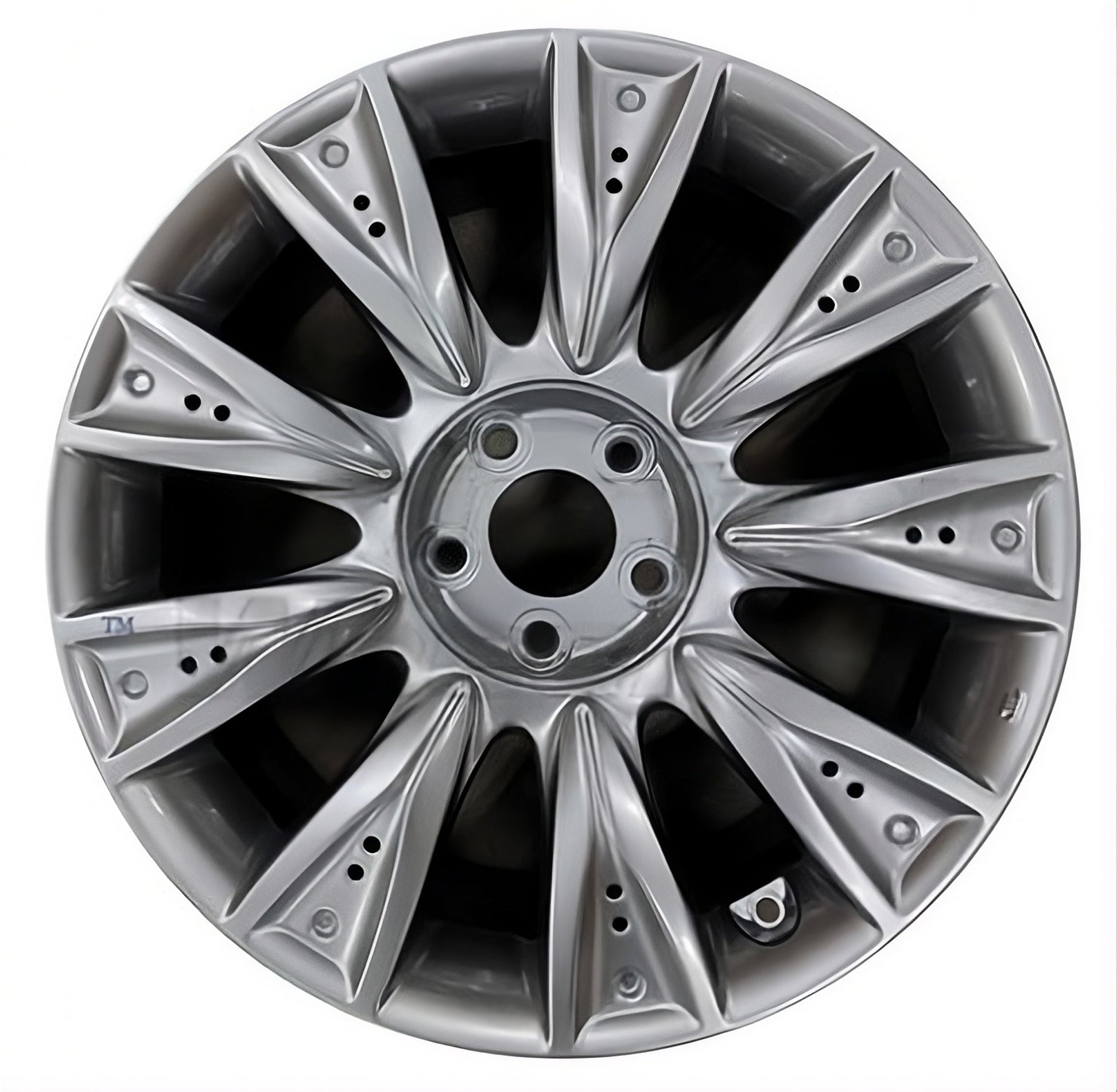 Hyundai Genesis  2009-2012 Factory OEM Car Wheel Size 18x7.5 Alloy 70771.HYPV8.FF
