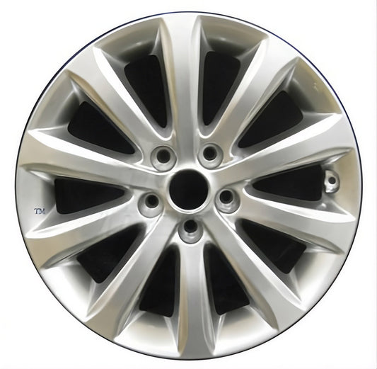 Hyundai Azera  2009-2010 Factory OEM Car Wheel Size 17x7 Alloy 70774.HYPV2.FF
