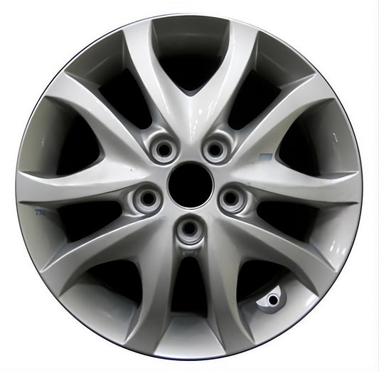 Hyundai Elantra  2009-2012 Factory OEM Car Wheel Size 16x6 Alloy 70777.LS03.FF