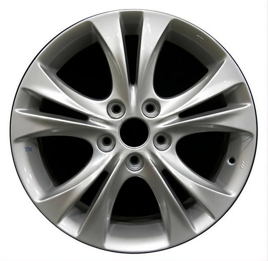 Hyundai Sonata  2011-2013 Factory OEM Car Wheel Size 17x6.5 Alloy 70803A.LS03.FF