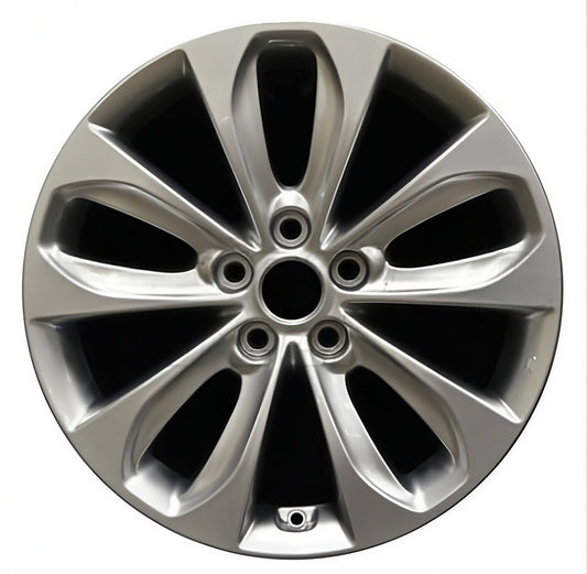 Hyundai Sonata  2006-2016 Factory OEM Car Wheel Size 18x7.5 Alloy 70804.LS100V2.FF