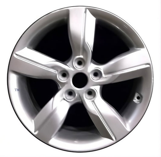 Hyundai Veloster  2012-2015 Factory OEM Car Wheel Size 17x7 Alloy 70812.PS18.FF