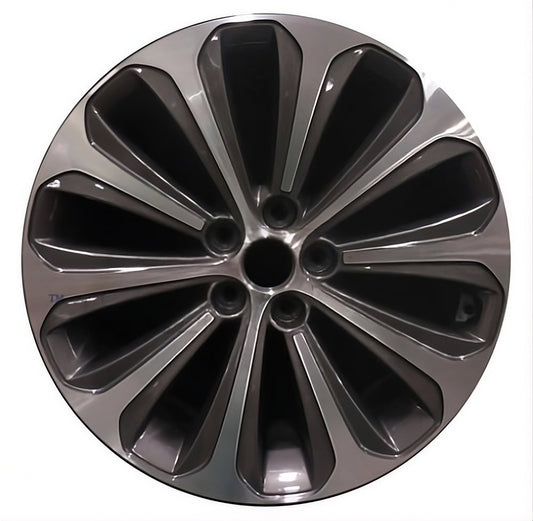 Hyundai Genesis  2012-2014 Factory OEM Car Wheel Size 19x8 Alloy 70824.LC39.MA