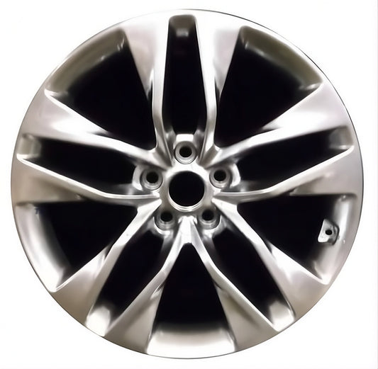 Hyundai Genesis  2013-2017 Factory OEM Car Wheel Size 19x8.5 Alloy 70842RE.HYPV2.FF
