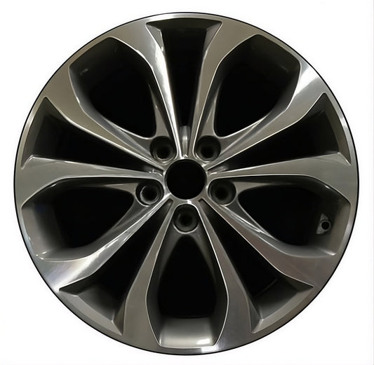 Hyundai Sonata  2013-2014 Factory OEM Car Wheel Size 18x7.5 Alloy 70843.PC01.MA