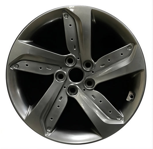 Hyundai Veloster  2013-2015 Factory OEM Car Wheel Size 18x7.5 Alloy 70844A.HYPV2.FF