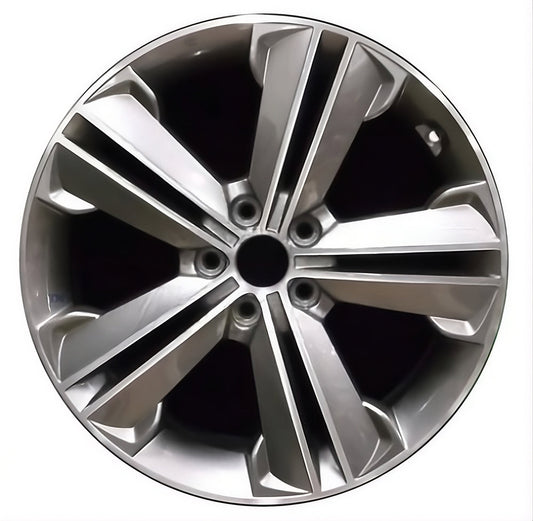 Hyundai Santa Fe  2013-2016 Factory OEM Car Wheel Size 19x7.5 Alloy 70847.LC04.MA