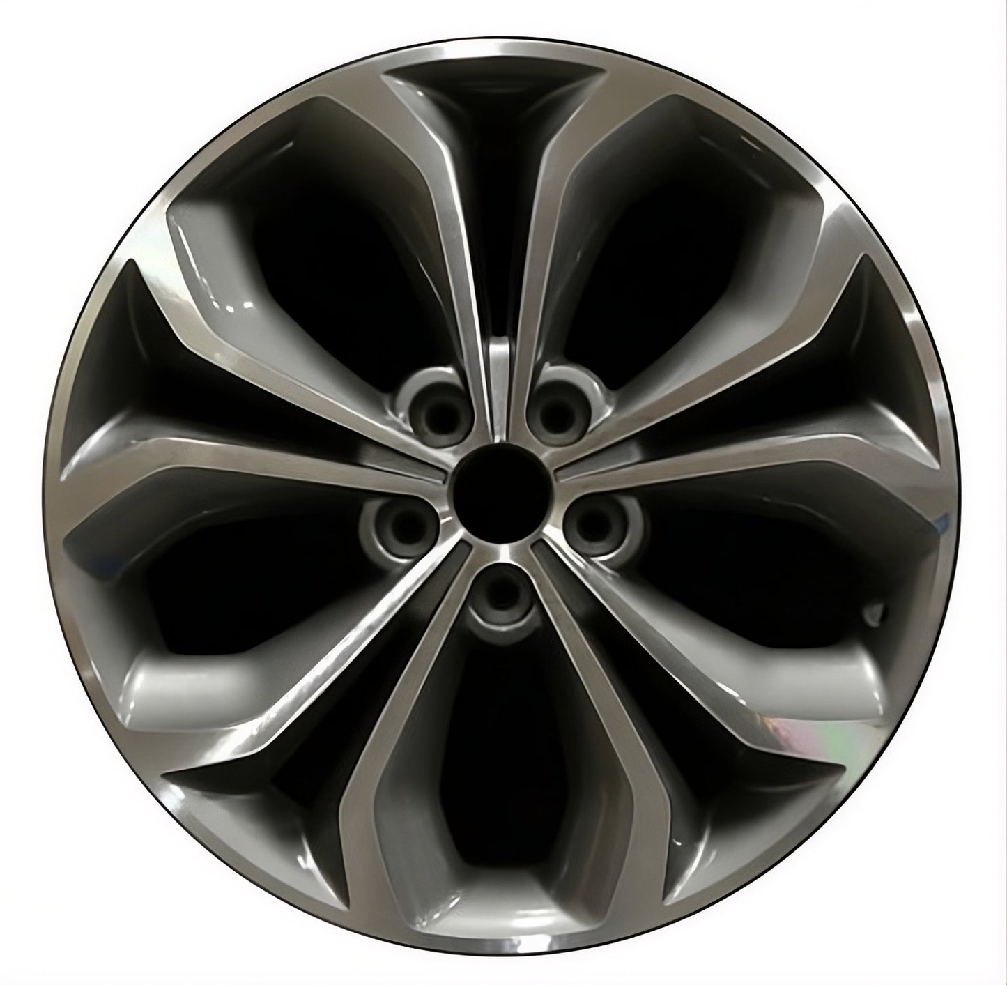 Hyundai Santa Fe  2013-2016 Factory OEM Car Wheel Size 19x7.5 Alloy 70854.LC25.MA