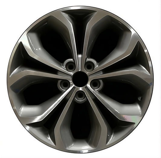 Hyundai Santa Fe  2013-2016 Factory OEM Car Wheel Size 19x7.5 Alloy 70854.LC25.MA