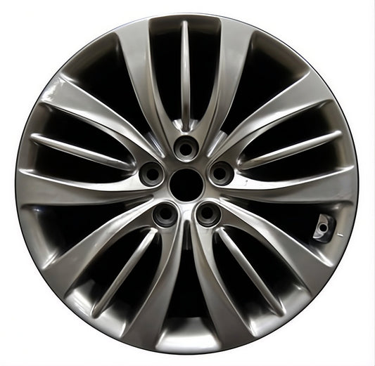 Hyundai Genesis  2015-2016 Factory OEM Car Wheel Size 19x8.5 Alloy 70872FT.HYPV2.FF