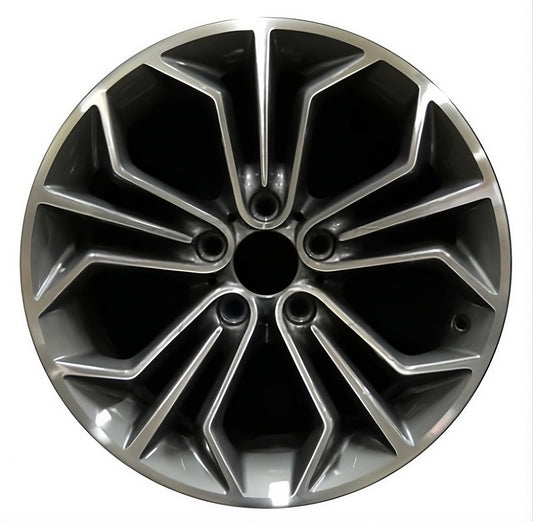 BMW X1  2012-2015 Factory OEM Car Wheel Size 18x9 Alloy 71607RE.LC15.MA
