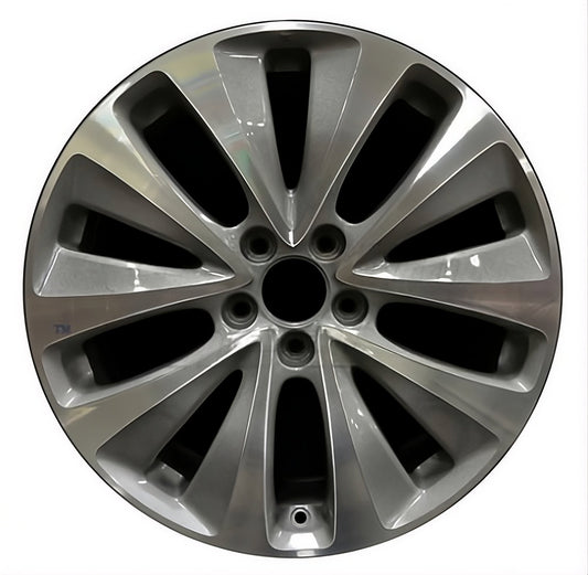 Acura MDX  2014-2017 Factory OEM Car Wheel Size 19x8 Alloy 71820.LC58.TMA
