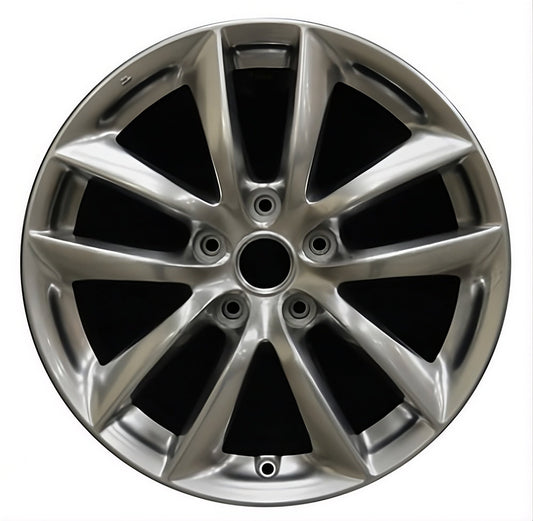 Infiniti G35  2007-2009 Factory OEM Car Wheel Size 17x7.5 Alloy 73693.HYPV2.FFBRT