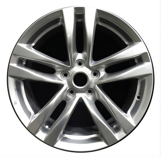 Infiniti G37  2008-2010 Factory OEM Car Wheel Size 18x8.5 Alloy 73703RE.HYPV1.FF