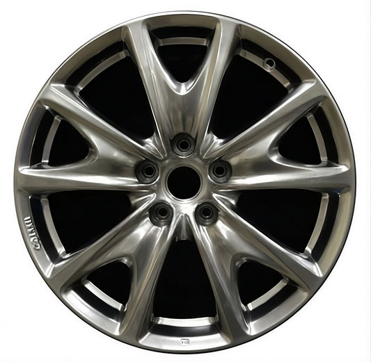 Infiniti G37  2009-2013 Factory OEM Car Wheel Size 18x7.5 Alloy 73716FTA.HYPV2.FFBRT