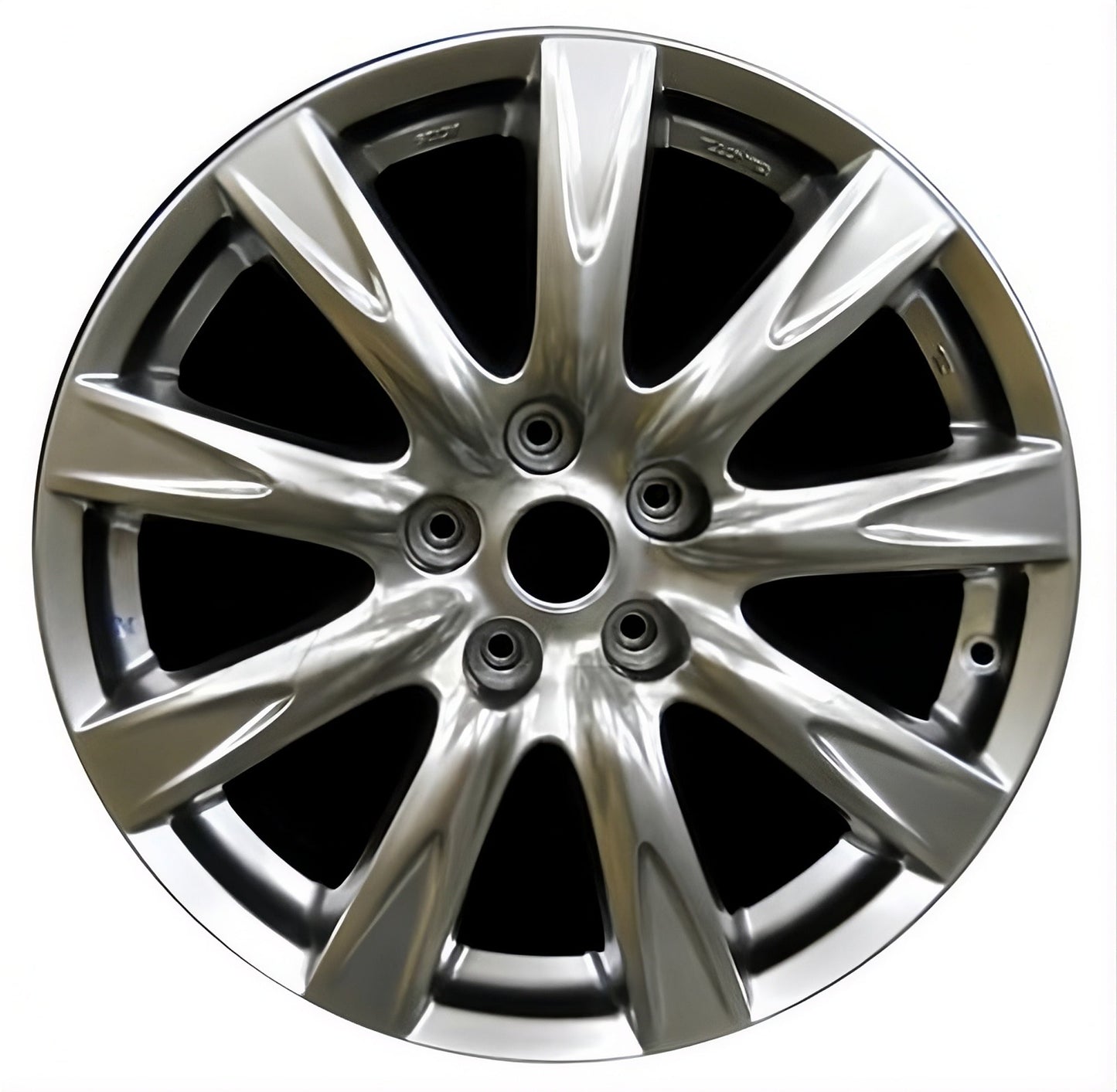 Infiniti G37  2010-2011 Factory OEM Car Wheel Size 18x8.5 Alloy 73726RE.HYPV2.FF