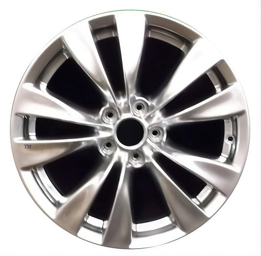 Infiniti M56  2011-2013 Factory OEM Car Wheel Size 18x8 Alloy 73730.HYPV2.FF