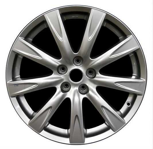 Infiniti G37  2010-2013 Factory OEM Car Wheel Size 19x8.5 Alloy 73737FT.PB01_LS09.FF