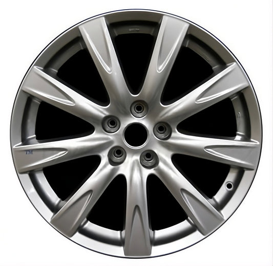 Infiniti G37  2010-2013 Factory OEM Car Wheel Size 19x9 Alloy 73738RE.PB01_LS09.FF