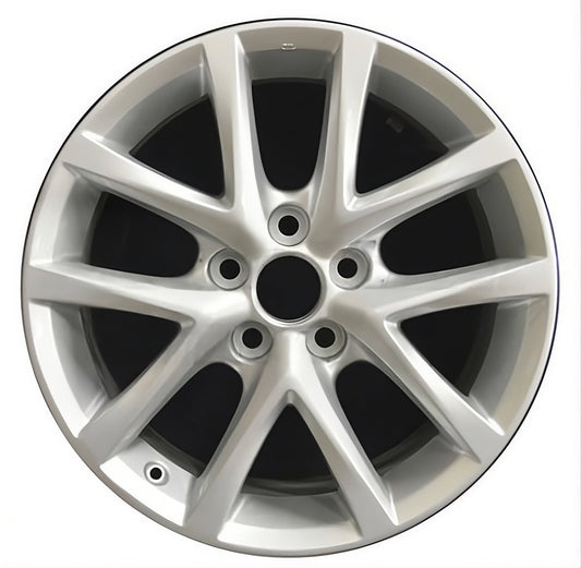 Lexus IS250  2011-2013 Factory OEM Car Wheel Size 17x8 Alloy 74237.LS09.FF