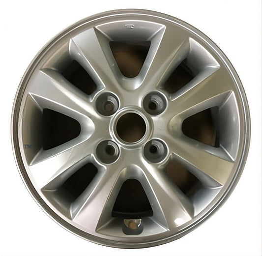 Kia Spectra  2007-2009 Factory OEM Car Wheel Size 15x6 Alloy 74603.PS15.FF