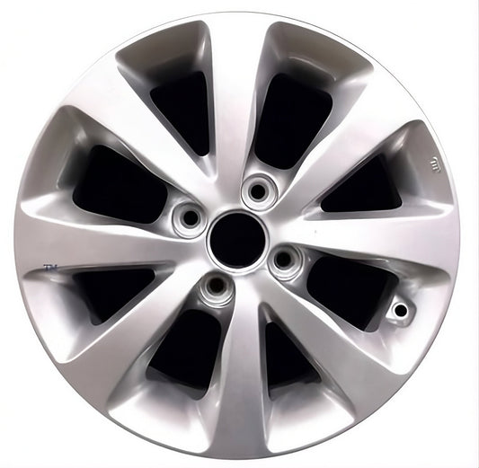 Kia Rio  2012-2017 Factory OEM Car Wheel Size 15x5.5 Alloy 74659.PS18.FF