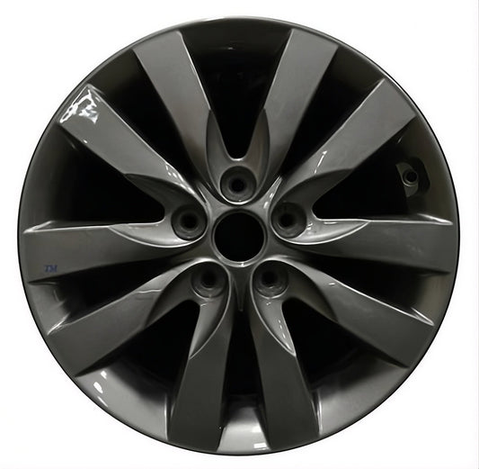 Kia Forte  2010, 2011, 2012, 2013 Factory OEM Car Wheel Size 17x7 Alloy 74669A.LC16.FF