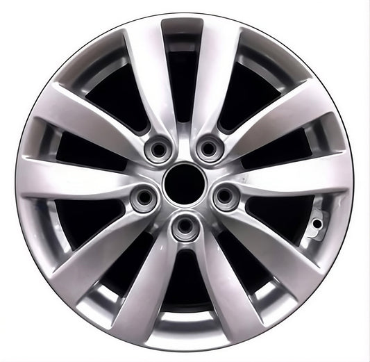 Kia Forte  2010-2019 Factory OEM Car Wheel Size 16x6.5 Alloy 74677.PS18.FF