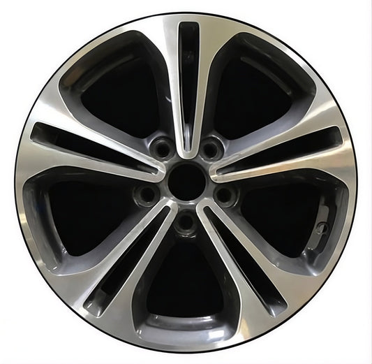 Kia Forte  2014-2017 Factory OEM Car Wheel Size 17x7 Alloy 74678.LC65.MA