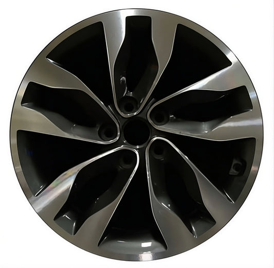 Kia Optima  2014-2015 Factory OEM Car Wheel Size 18x7.5 Alloy 74691.LC32.MA