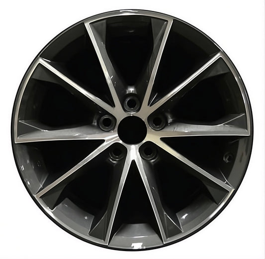 Toyota Camry  2015-2017 Factory OEM Car Wheel Size 18x7.5 Alloy 75172.LC32.MABRTPOD