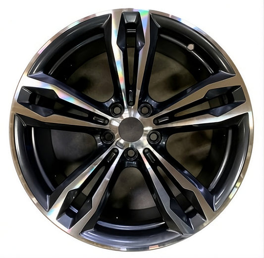 BMW X1  2016-2019 Factory OEM Car Wheel Size 19x8 Alloy 86219.PB1LC189.MBPB