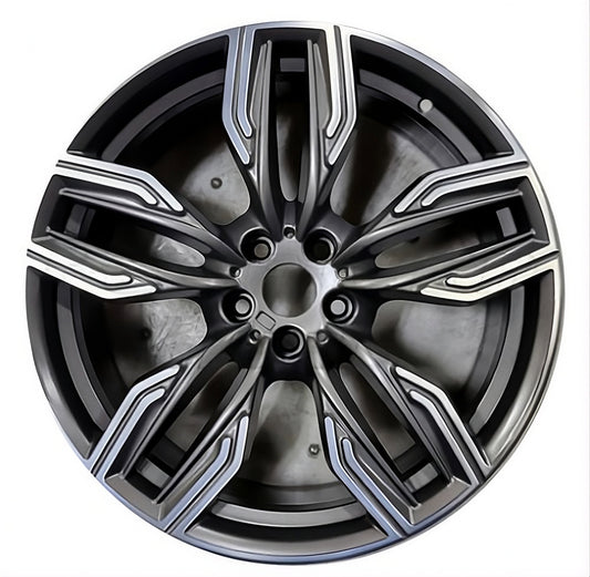 BMW 740i  2018-2020 Factory OEM Car Wheel Size 20x10 Alloy 86344.PB01_LS62.MAC4