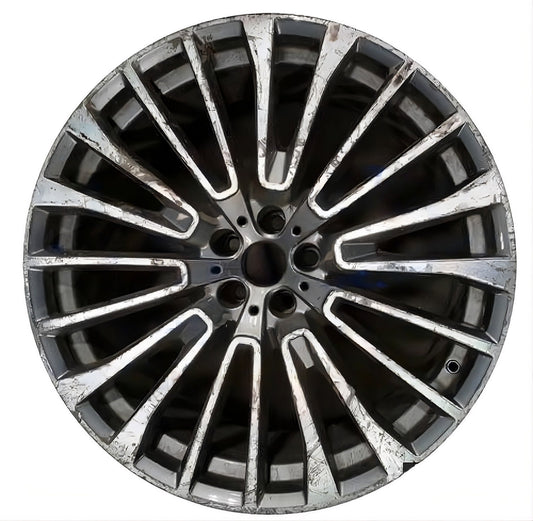 BMW X7  2019-2022 Factory OEM Car Wheel Size 22x9.5 Alloy 86537.LS69.MAPIB