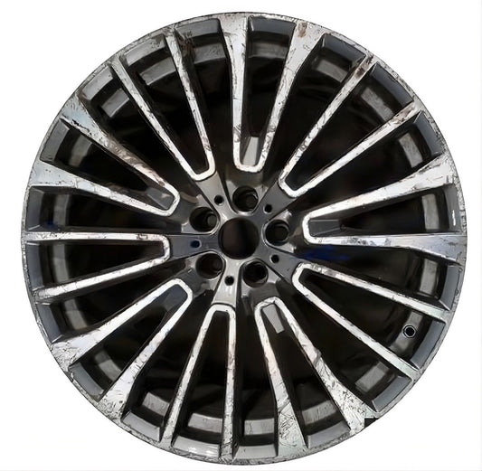 BMW X7  2019-2022 Factory OEM Car Wheel Size 22x10.5 Alloy 86542.LS69.MAPIB