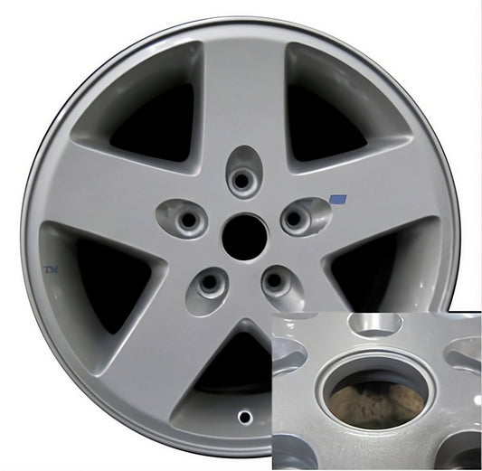 Jeep Wrangler  2007-2019 Factory OEM Car Wheel Size 17x7.5 Alloy 9074.PS13.FF