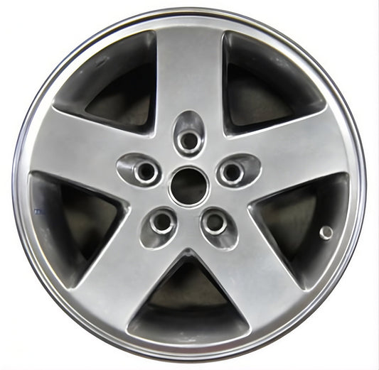Jeep Wrangler  2007-2018 Factory OEM Car Wheel Size 17x7.5 Alloy 9075.HYPV2.FF