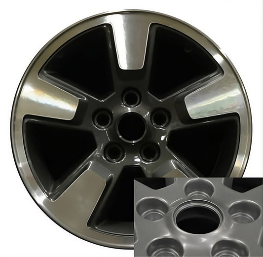 Jeep Liberty  2008-2012 Factory OEM Car Wheel Size 16x7 Alloy 9084.LC46.MA