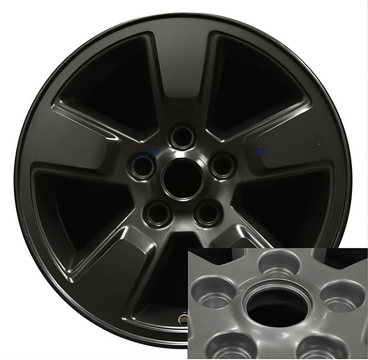 Jeep Liberty  2008-2012 Factory OEM Car Wheel Size 16x7 Alloy 9084.PB02.FF