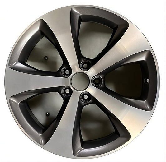 Jeep Cherokee  2014-2023 Factory OEM Car Wheel Size 18x7 Alloy 9159.PB1LC131.MAC4