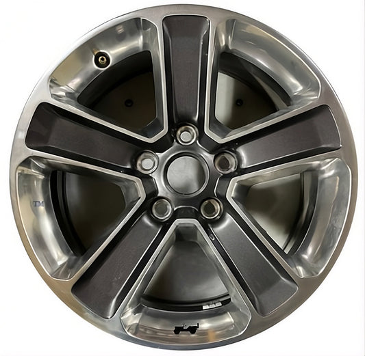 Jeep Wrangler  2018-2023 Factory OEM Car Wheel Size 18x7.5 Alloy 9221.LB01_LC131.POLS