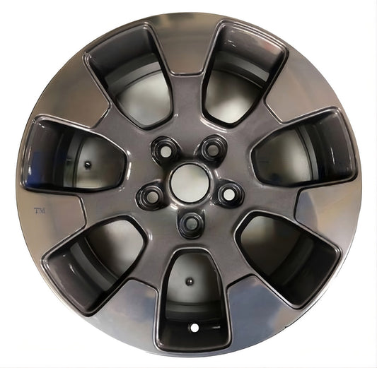 Jeep Wrangler  2018-2023 Factory OEM Car Wheel Size 18x7.5 Alloy 9222.LC182.POLS
