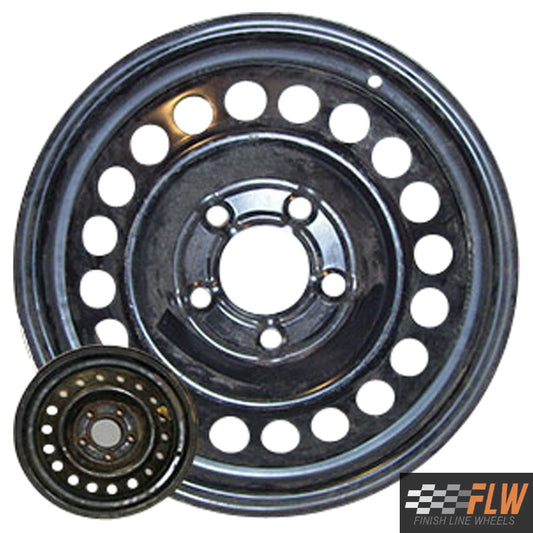 Cadillac Allante 1990, 1991, 1992, Original OEM Steel Rim Size 15x4 S.01430.BLK