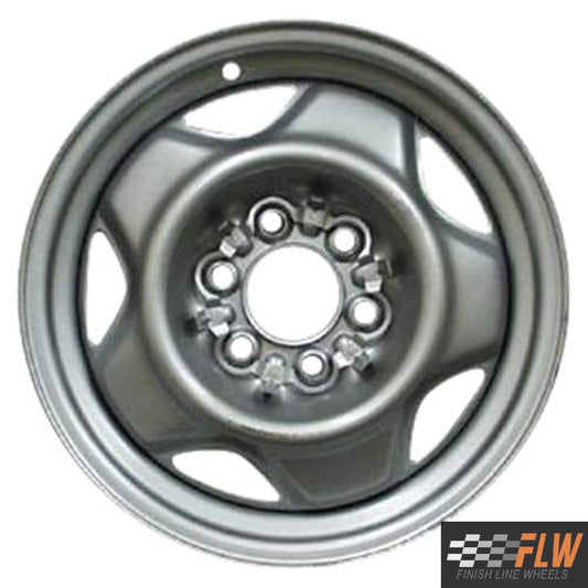 Dodge Dakota 1991, 1992, 1993, Original OEM Steel Rim Size 15x6 S.02002.SIL