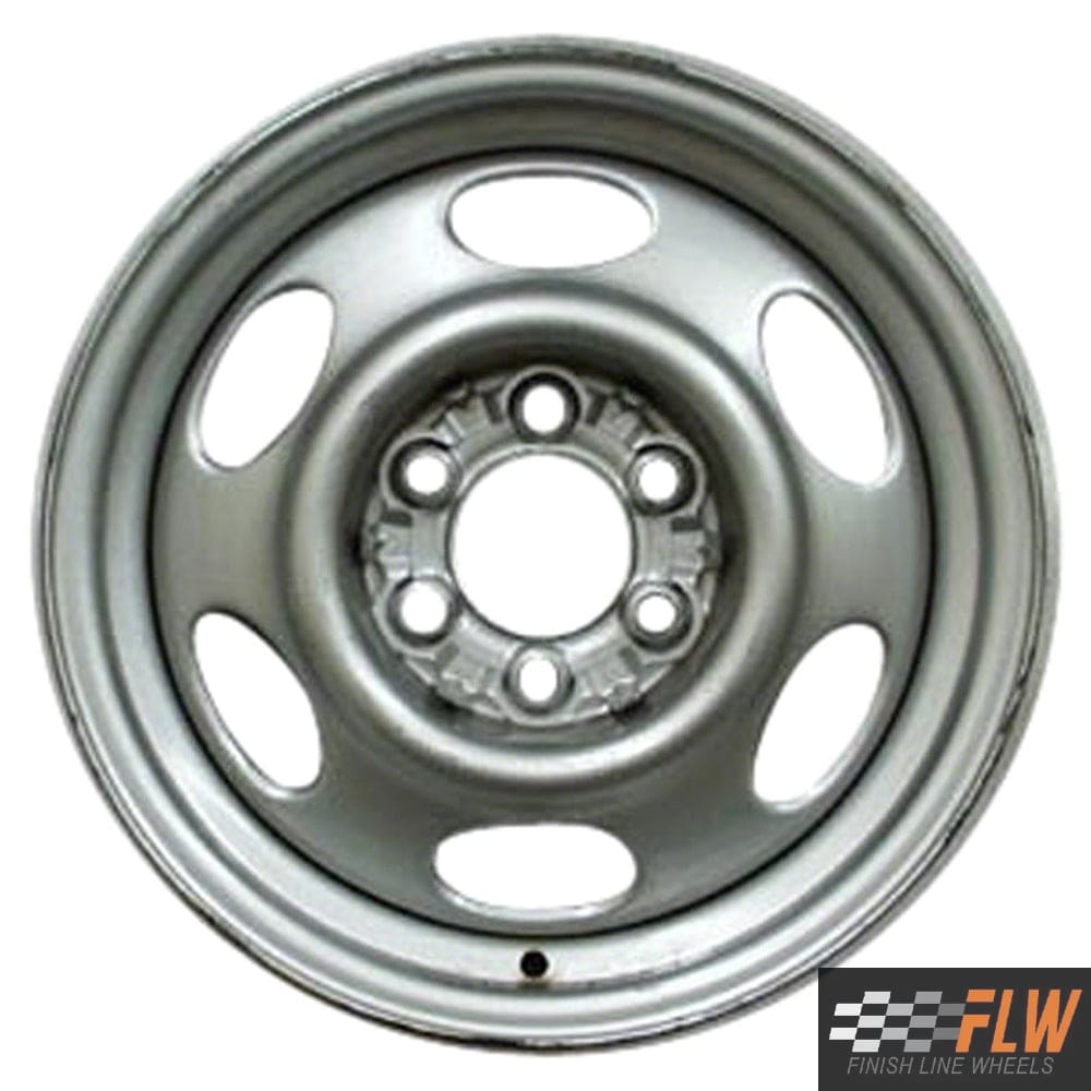 Dodge Dakota 1991, 1992, 1993, 1994, 1995, 1996, 1997, 1998, 1999, 2000, Original OEM Steel Rim Size 15x6 S.02003.SIL