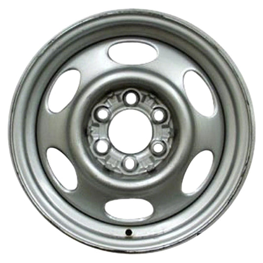 Dodge Dakota 1991-2000, Original OEM Steel Rim Size 15x6 S.02003.SIL