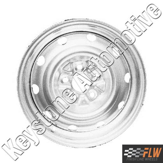 Dodge Neon 1995, 1996, 1997, 1998, 1999, 2000, 2001, Original OEM Steel Rim Size 14x5.5 S.02053.BLK